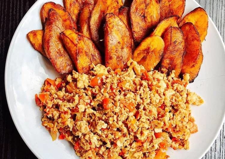 Fried Rice with Plantain